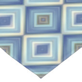 Blauw en goud tafelkleed (Gekanteld)