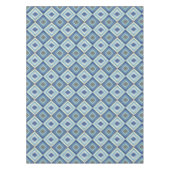 Blauw en goud tafelkleed (Voorkant)