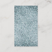 Blauw en goud Walima RSVP Informatiekaartje (Achterkant)