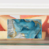 Blauw en Goud Waterdichte Cosmetica Dropper Fles Labels (Aangebracht)