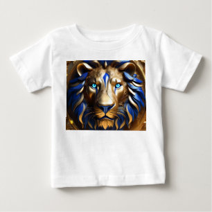 Blauw En Gouden Leeuwenkop,