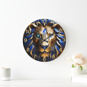 Blauw En Gouden Leeuwenkop, Grote Klok