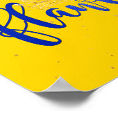 Blauw en goudloos sinds Poster 1922 (Hoek)