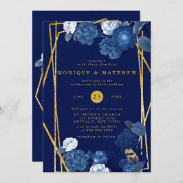 Blauw- en goudplatforminstallatie kaart