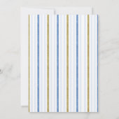 Blauw- en goudsuiker: 1 op de eerste verjaardag va kaart (Achterkant)