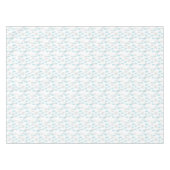 Blauw en grijs lederen patroon tafelkleed (Voorkant (Horizontaal))