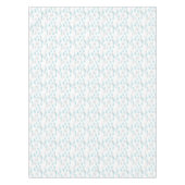 Blauw en grijs lederen patroon tafelkleed (Voorkant)
