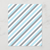 Blauw- en grijze strepen Baby | Bingo (Achterkant)