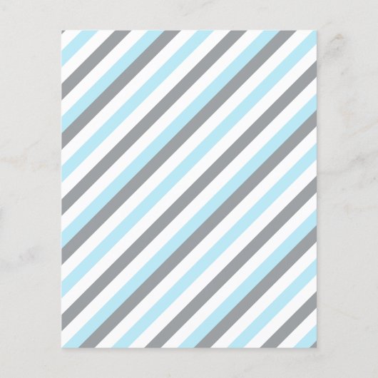 Blauw- en grijze strepen Baby | Bingo (Achterkant)