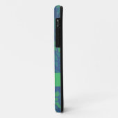 Blauw en Groen Abstract bellenpatroon Case-Mate iPhone Case (Achterkant/links)