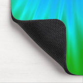 Blauw en groen Abstract Muismat (Hoek)