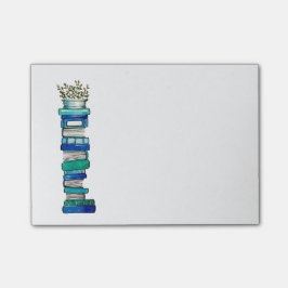 Blauw en groen boek Stack Sticky Notes