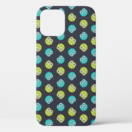Blauw En Groen Bugs Patroon Case-Mate iPhone Case (Achterkant)