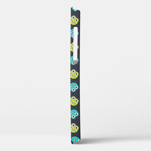 Blauw en groen buikpatroon Case-Mate iPhone case (Achterkant / Links)