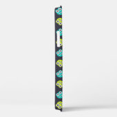 Blauw en groen buikpatroon Case-Mate iPhone case (Achterkant / Rechts)