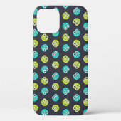 Blauw en groen buikpatroon Case-Mate iPhone case (Achterkant)