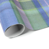 Blauw en groen cadeaupapier (Rol Hoek)