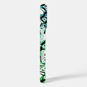 Blauw en groen Case-Mate iPhone case (Achterkant / Rechts)