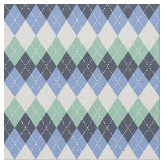 Blauw en groen en grijs stof