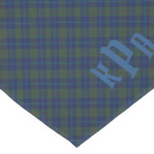 Blauw en groen geplakt medium tafelloper (Hoek)