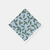 Blauw en Groen Holly Servet (Hoek)