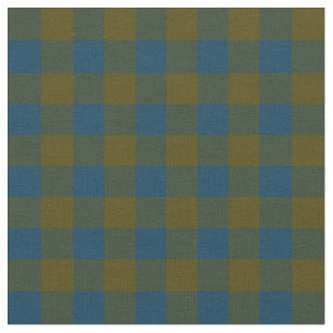 Blauw en groen Koekkleuren Buffalo Play Stof