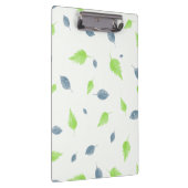 Blauw en groen lederen patroon klembord (Rechts)