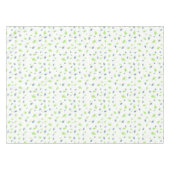 Blauw en groen lederen patroon tafelkleed (Voorkant (Horizontaal))