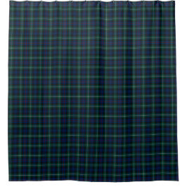 Blauw en Groen Mackenzie Clan Schotse Tartan Douchegordijn