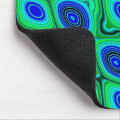 blauw en groen muismat (Hoek)