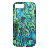 Blauw en groen shell ontwerp telefoonhoesje Case-Mate iPhone case (Achterkant)