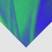 Blauw en groen spoelen tissuepapier (Detail)