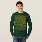 Blauw en groen t-shirt (Voorkant volledig)