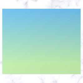 Blauw en groen verloop cadeaupapier