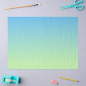 Blauw en groen verloop tissuepapier (Craft)