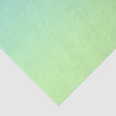 Blauw en groen verloop tissuepapier (Detail)