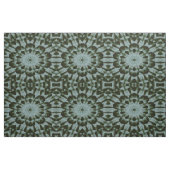 Blauw en Groen werveling Patterned Fabric Stof (Fat Quarter)