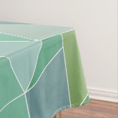 Blauw en groen Zee Tafelkleed (Voorbeeld)