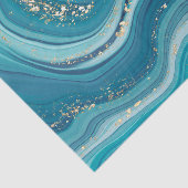 Blauw- en groenboek over vloeibaar marmer tissuepapier (Detail)