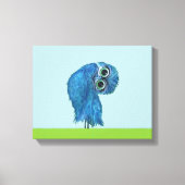 Blauw- en Groene boomkor Canvas Afdruk (Voorkant)