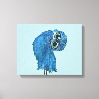 Blauw- en Groene boomkor Canvas Afdruk