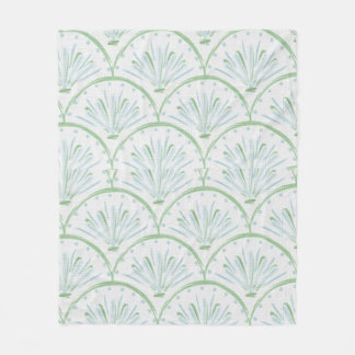 Blauw en groene deken 