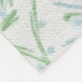 Blauw en groene deken  (Hoek)