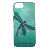 Blauw en groene libel Case-Mate iPhone case (Achterkant)