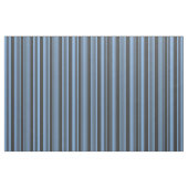 Blauw en houtskool met vijf strippen stof (Yard (91,4 cm))