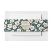 blauw en kauwgom uitnodigingen wikkel (Voorkant Voorbeeld)