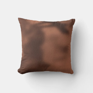 Blauw en koper NYC Sidewalk Shadows Kussen