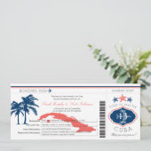 Blauw- en koraalkaappalm kaart (Staand voorkant)