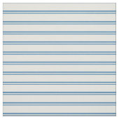 Blauw en lichtgele strips stof (Swatch)