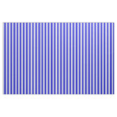 Blauw en Mint Cream Striped/Lined Pattern Stof (Yard (91,4 cm))